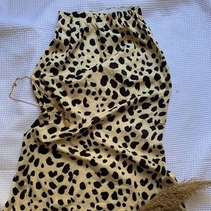 Spotted Midi Skirt- NWOT